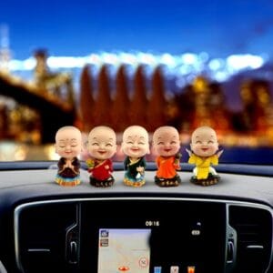 Bobble Head Car Pajangan Mobil Unik